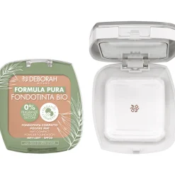 DEBORAH FORMULA PURA FONDOTINTA COMPATTO BIO N.04 CARAMEL