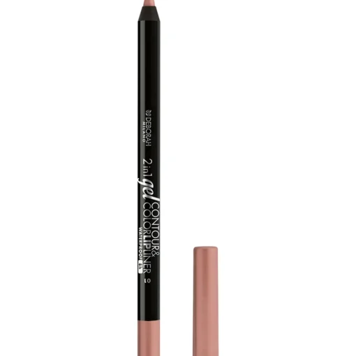 DEBORAH MATITA LABBRA 2IN1 GEL CONTOUR&COLOR WATERPROOF N.01 NUDE ROSE