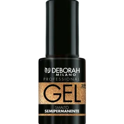 DEBORAH PRO GEL SMALTO SEMIPERMANENTE GLITTER N.39 PURE GOLD