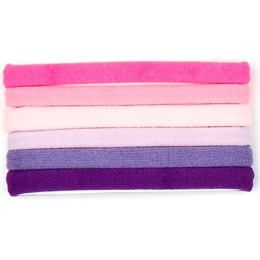 DEFILE' ACCESSORI CAPELLI SET 6 ELASTICI COLORI ASSORTITI