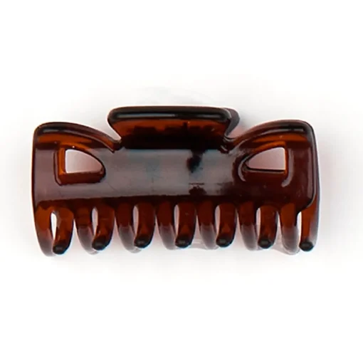DEFILE' ACCESSORI PER CAPELLI PINZA PLASTICA COLORE TARTARUGA 3 PEZZI