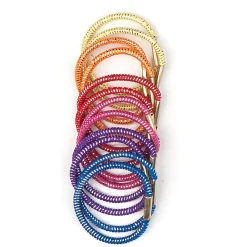 DEFILE' ACCESSORI PER CAPELLI ELASTICO CONFEZIONE 12 PEZZI COLORI BRILLANTI