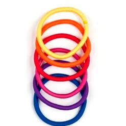 DEFILE' ACCESSORI PER CAPELLI ELASICO CONFEZIONE 6 PEZZI COLORI BRILLANTI