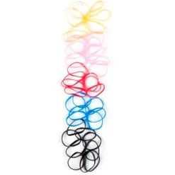 DEFILE' ACCESSORI PER CAPELLI ELASTICO CONFEZIONE 36 PEZZI COLORATI