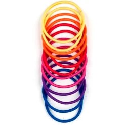 DEFILE' ACCESSORI PER CAPELLI ELASTICO CONFEZIONE 12 PEZZI COLORI BRIILLANTI