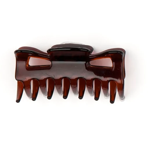 DEFILE' ACCESSORI PER CAPELLI PINZA PLASTICA MEDIA COLORE TARTARUGA