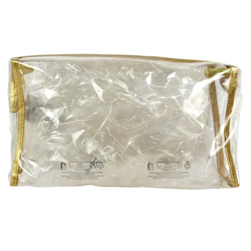 DEFILE' BUSTA TRASPARENTE ORO MISURA 23x14x7