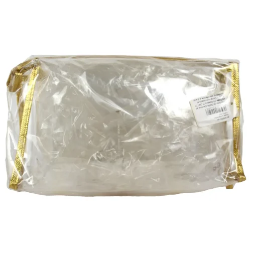 DEFILE' BUSTA TRASPARENTE ORO MISURA 23x14x7