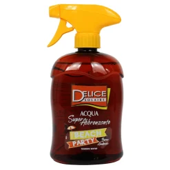 DELICE SOLAIRE ACQUA ABBRONZANTE BIRRA AMBRATA TRIGGER 500 ML
