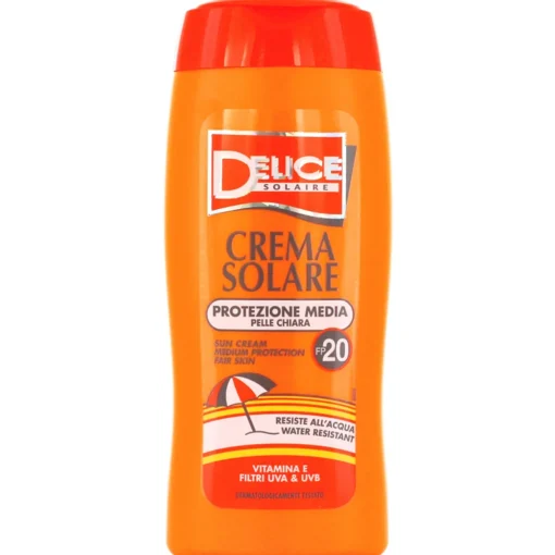 DELICE SOLAIRE CREMA FP20 PELLE CHIARA 250 ML.