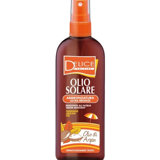 DELICE SOLAIRE OLIO ABBRONZANTE SPRAY INTENSIVO OLIO DI ARGAN 150 ML