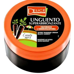 DELICE SOLAIRE UNGUENTO SUPER ABBRONZANTE CAROTA NERA VASO 150 ML