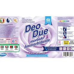 DEO DUE AMMORBIDENTE MORBIDO FLEUR ORIENT.1 LITRO PROFUMA BIANCHERIA FINO A 50 LAVAGGI