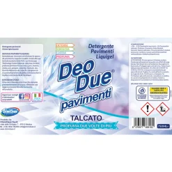 DEO DUE DETERGENTE PAVIMENTI LIQUIGEL TALCATO 750 ML