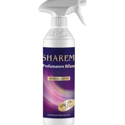 DEO DUE PROFUMATORE BIFASE DEODORANTE PER TESSUTI ELIMINA ODORI SHAREM TRIGGER 500 ML