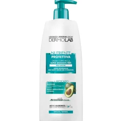 DERMOLAB CORPO CREMA NUTRIENTE PROTETTIVA CON BURRO DI AVOCADO PELLI SECCHE FLACONE 400 ML