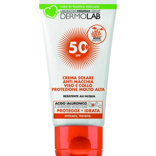 DERMOLAB CREMA SOLARE VISO ANTIMACCHIA PROTEZIONE MOLTO ALTA SPF50+ 50ML