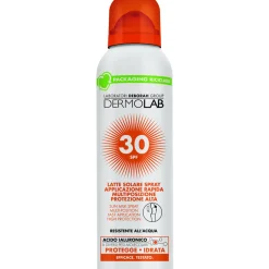DERMOLAB LATTE SOLARE SPRAY PROTEZIONE ALTA SPF 30 RESISTENTE ALL'ACQUA 150 ML