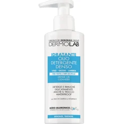 DERMOLAB OLIO DETERGENTE IDRATANTE DENSO VISO OCCHI LABBRA PER TUTTI I TIPI DI PELLE 120 ML