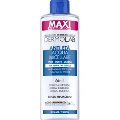 DERMOLAB VISO ACQUA MICELLARE ANTI ETA' 6in1 PER TUTTI I TIPI DI PELLE 400 ML