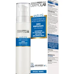 DERMOLAB VISO ANTI ETA' STAR SIERO RIMPOLPANTE ACIDO IALURONICO TUTTI I TIPI DI PELLE 50 ML