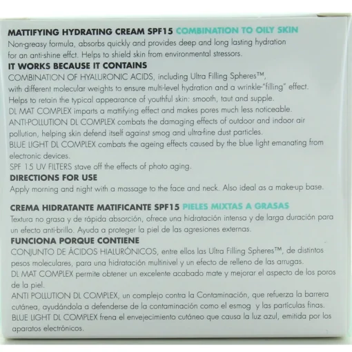 DERMOLAB VISO CREMA IDRATANTE OPACIZZANTE 50 ML.