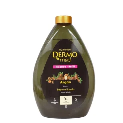 DERMOMED CREMA DI SAPONE LIQUIDO MANI RICARICA OLIO D'ARGAN 1 LITRO