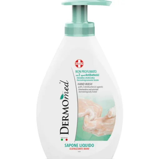 DERMOMED SAPONE LIQUIDO IGIENIZZANTE MANI H.A.C.C.P. CON 2 AGENTI ANTIBATTERICI 300 ML