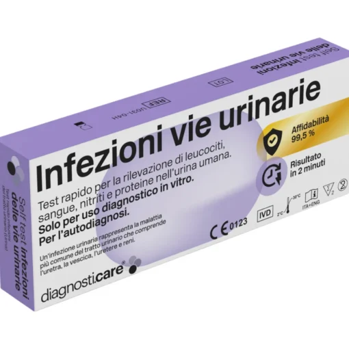 DIAGNOSTICARE INFEZIONI VIE URINARIE 1 SELF TEST RAPIDO