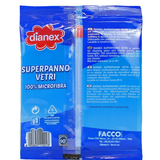 DIANEX SUPERPANNO VETRI 100% MICROFIBRA