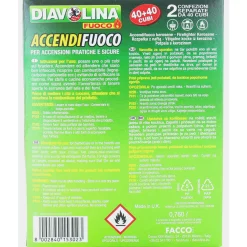 DIAVOLINA ACCENDIFUOCO 80 CUBI