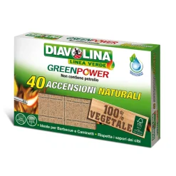 DIAVOLINA GREENPOWER NATURALE 40 ACCENSIONI