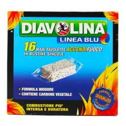 DIAVOLINA LIGNITE 16 MAXI TAVOLETTE IN BUSTINE SINGOLE