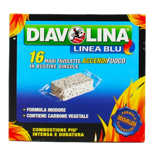 DIAVOLINA LIGNITE 16 MAXI TAVOLETTE IN BUSTINE SINGOLE