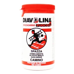 DIAVOLINA SPAZZACAMINO POLVERE