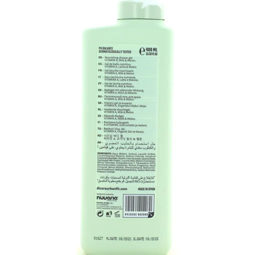 DICORA SHOWER GEL LATTEeMELONE 400 ML