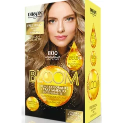 DIKSON BLOOM  800 BIONDO CHIARO CREMA COLORANTE E TRATTAMENTO RIGENERANTE