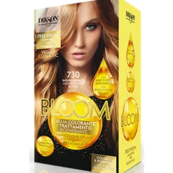 DIKSON BLOOM 730 BIONDO DORATO CREMA COLORANTE E TRATTAMENTO RIGENERANTE