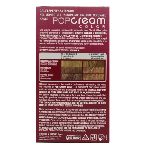 DIKSON POP CREAM COLOR BIONDO SCURO 600