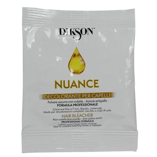 DIKSON PROFESSIONAL NUANCE DECOLORANTE SENZA AMMONIACA BUSTA MONOUSO DA 30 GRAMMI