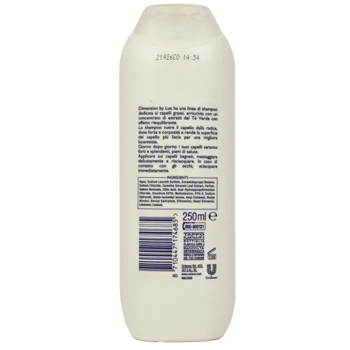 DIMENSION SHAMPOO 2in1 CAPELLI GRASSI 250ML