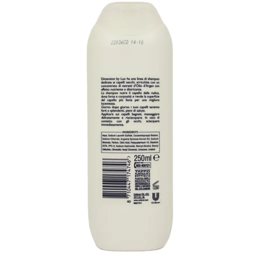 DIMENSION SHAMPOO 2in1 CAPELLI SECCHI 250ML