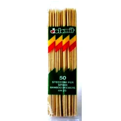 DOLOMIT SPIEDI BAMBOO 50 PEZZI cm 25 IN BUSTA