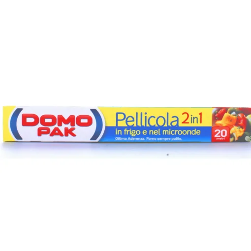 DOMOPAK PELLICOLA 2IN1 IN FRIGO E MICROONDE - 20 METRI