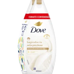 DOVE BAGNODOCCIA SETA PREZIOSA 2 PEZZI DA 450 ML