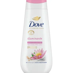 DOVE DOCCIA ILLUMINANTE CON ACQUA DI RISO E FIORE DI LOTO 225 ML