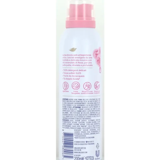 DOVE DOCCIA MOUSSE CON OLIO DI ROSA 200 ML