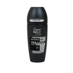 DOVE MEN DEODORANTE ROLL ON 72H INVISBLE DRY 50 ML