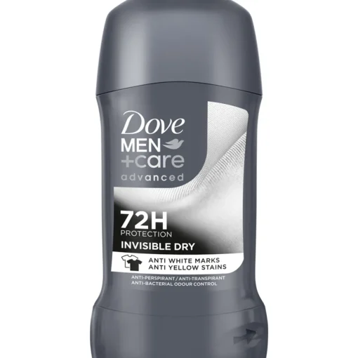 DOVE MEN DEODORANTE STICK 72h ADVANCED CARE INVISIBLE DRY 50 ML