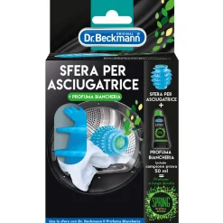 Dr.BECKMANN SFERA PER ASCIUGATRICE + PROFUMA BIANCHERIA PROVA 50 ML